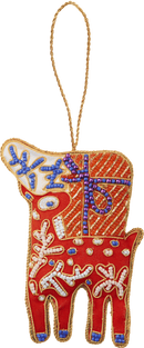 Baci Milano | Decorazione da appendere ricamata a Mano Il Natale del Re 2025