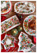 Fade Maison | Vassoio Albero Circus in Porcellana Natale 2025