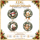 EDG Enzo De Gasperi | Addobbo Animali Ghirlanda - 5 Decori