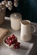 Galbiati Milano | Brocca in ceramica con decori a rilievo Sibilla