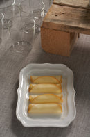 Galbiati Milano | Set 2 Vassoi festonati in porcellana alluminica Convivio