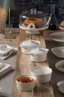 Galbiati Milano | Set 2 Pz Ramequin in porcellana alluminica Convivio