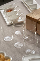 Galbiati Milano | Set 5 Pz Antipastiera finger rettangolare in porcellana alluminica Convivio