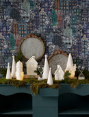 Galbiati Milano | Clessidra a pois con sabbia in vetro borosilicato Incanto Dorato