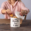 Simple Day | Barattolo in gres Un biscotto tira l'altro