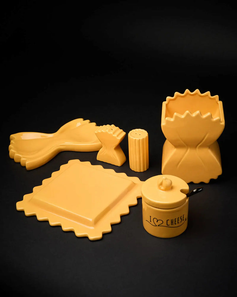 Blogo Design Formaggiera Tortellino | Formaggiera Decorativa In Dolomite