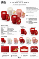 EDG Enzo De Gasperi | Candela profumata a fiocco con vaso in ceramica