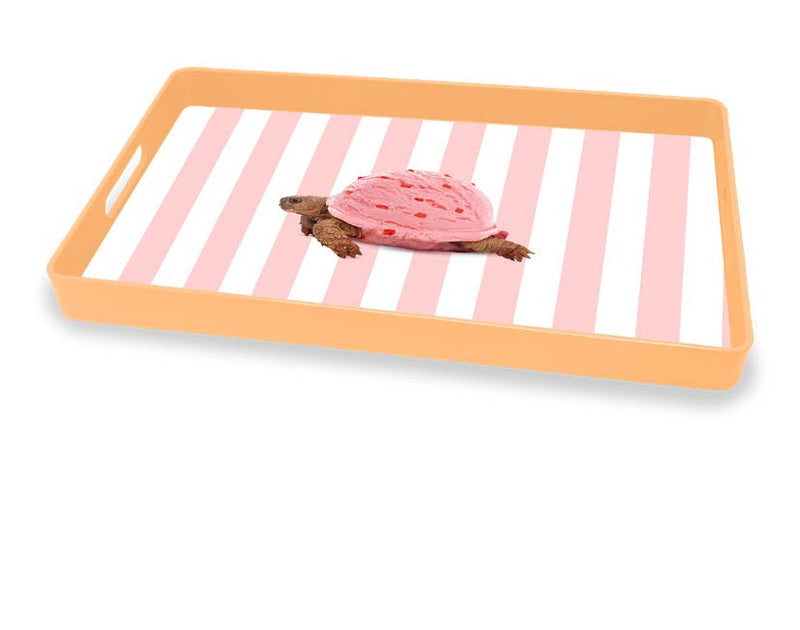 Vassoio Rettangolare 40X24 cm con Decoro WD Lifestyle