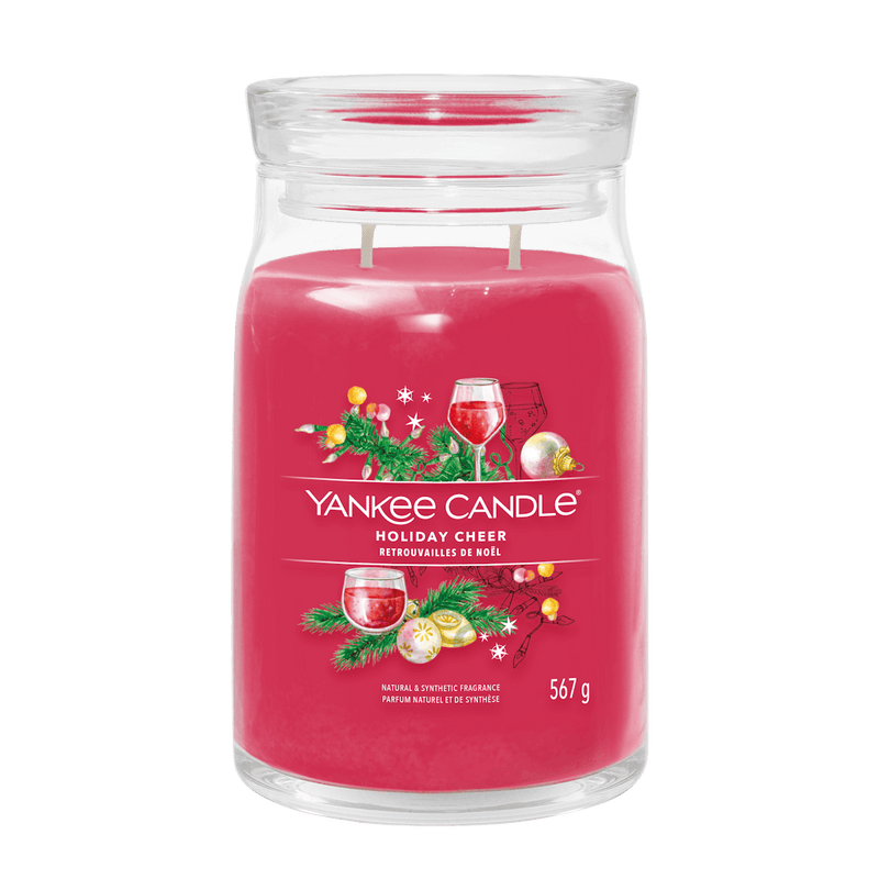 Yankee Candle Giara Grande Signature Holiday Cheer Natale 2024