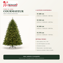 Fiori di Lena | Albero di Natale Courmayeur con LED – 4 Altezze