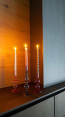 Portacandele in vetro borosilicato H 16 cm. WD Lifestyle