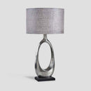 Lampada da tavolo in resina Dialma Brown