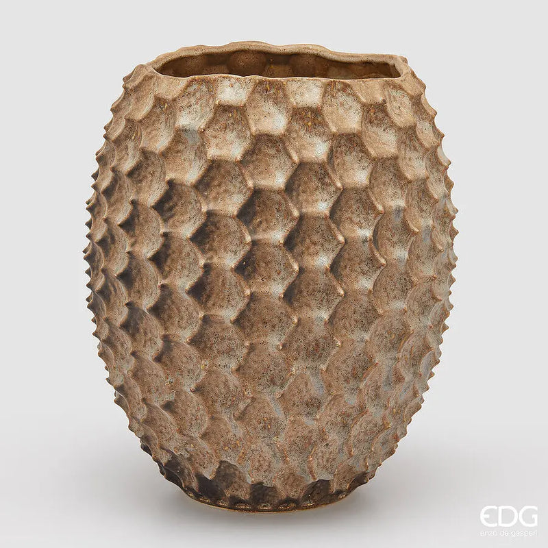 EDG Enzo De Gasperi Set 4 Pz Vaso Glaze Bombato H 68 Cm H 52 Cm H 42 C – L'Arcolaio EDG Enzo De Gasperi Set 4 Pz Vaso Glaze Bombato H 68 Cm H 52 Cm H 42 C – L'Arcolaio