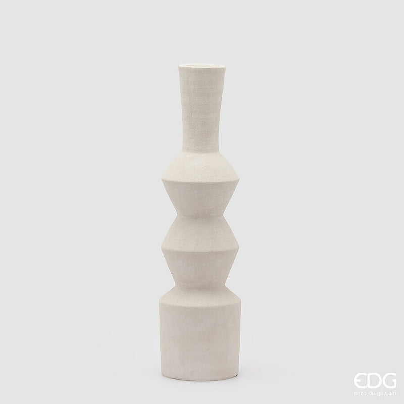 vaso geometrie in terracotta forma 1