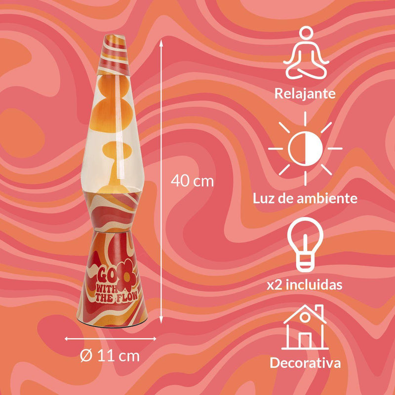 Lampada da Tavolo Bullet lava Go With the Flow Fisura