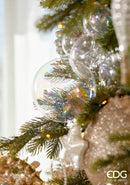 EDG Enzo De Gasperi | Palla decorativa in vetro in stile iride Natale 2025