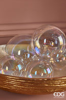 EDG Enzo De Gasperi | Palla decorativa in vetro in stile iride Natale 2025