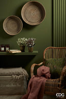 Vaso Svasato Glaze smaltato Mulicolor con sottovaso EDG Enzo De Gasperi