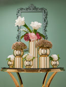 EDG Enzo De Gasperi | Vaso Sfera Platino in Vetro