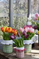 Fiore Artificiale Tulipano Olis con 3 Boccioli EDG Enzo De Gasperi