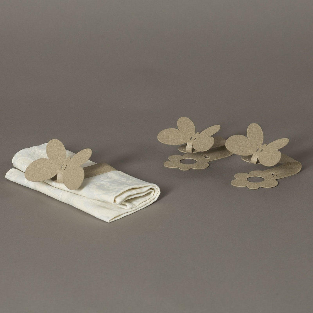 Ambiente Tovaglioli Di Carta 3 Veli Con Motivo Farfalla, Rosa, 33x33 Cm, Confezione Da 20, Ecologici