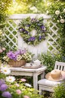 Fiori di Lena | Ghirlanda “Incanto di Pasqua” Ø 50 cm