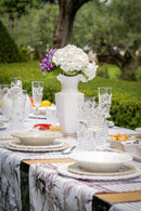 Servizio 6 Bicchieri Acqua trasparenti Baroque & Rock Baci Milano