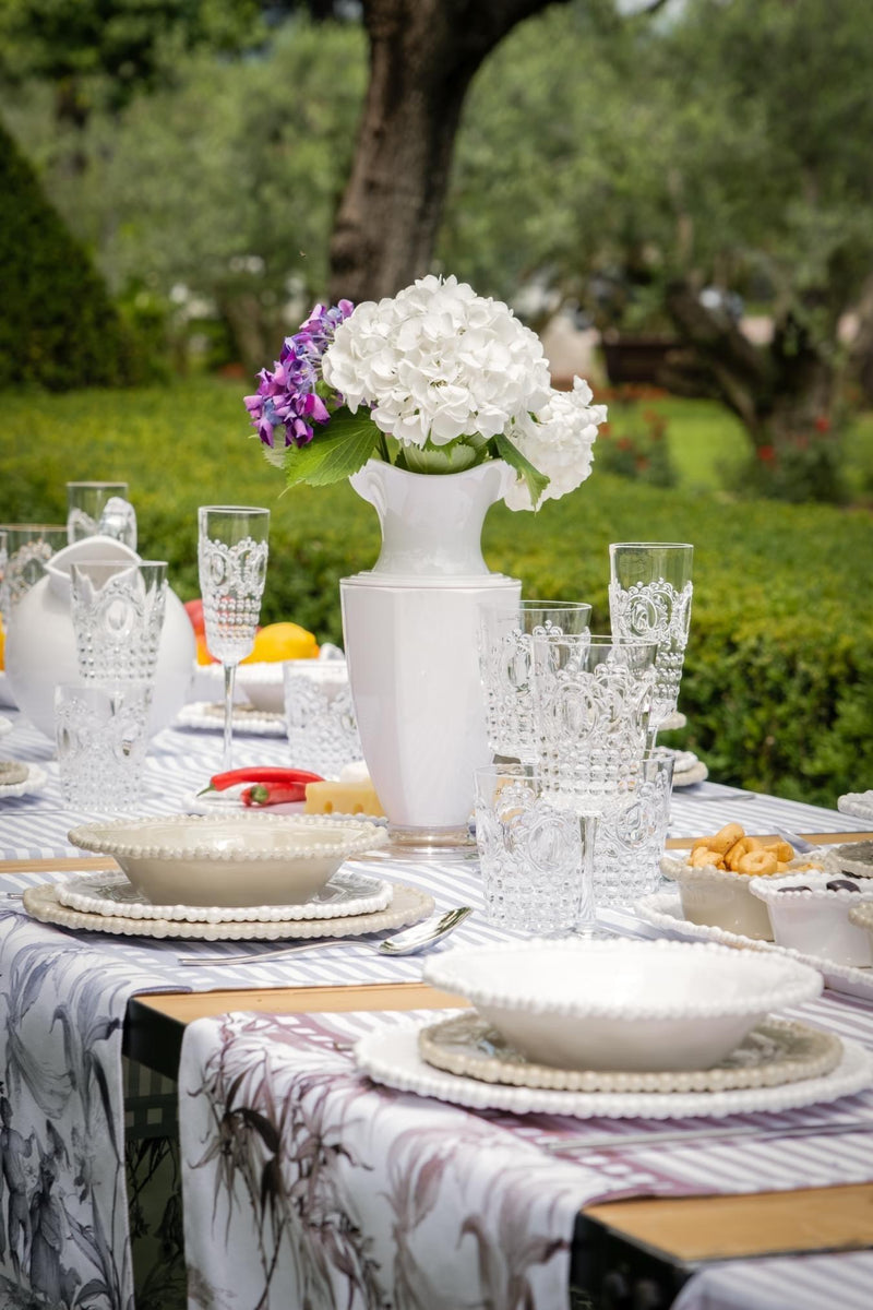 Servizio 6 Bicchieri Acqua trasparenti Baroque & Rock Baci Milano