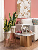 L' Oca Nera | Portapianta CachePot con base oro