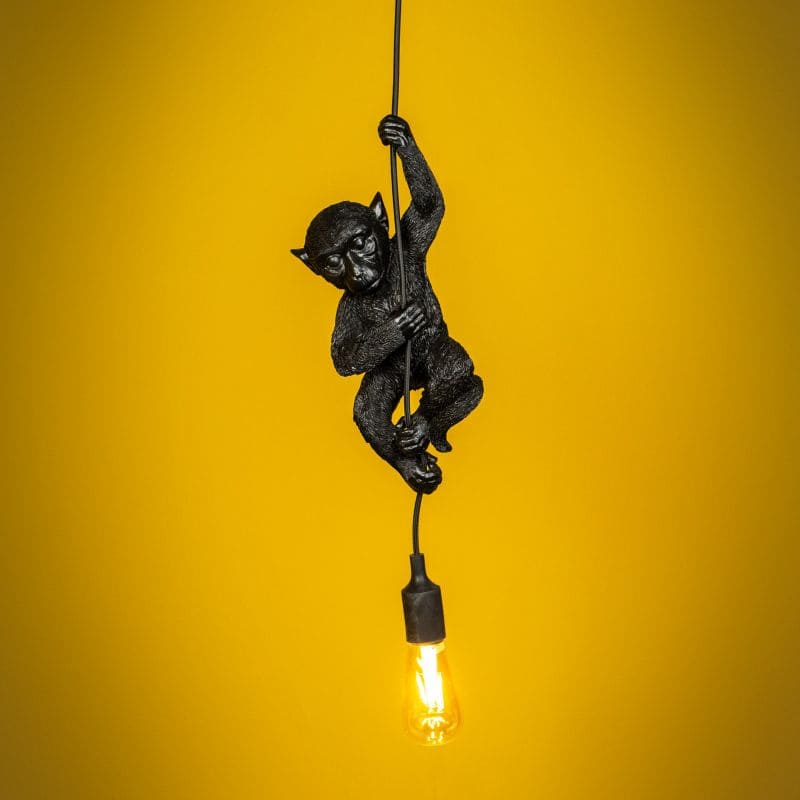 Lampada Da Soffitto Chip nera