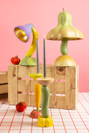 Seletti lampada da Tavolo Vitamin in resina Aubergine - Melanzana