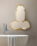 Seletti Specchio con cornice oro Liberty Man