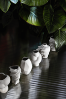 Rosenthal | Vaso Node in porcellana smaltato bianco opaco