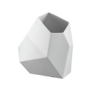 Rosenthal | Vaso Surface H 14 cm. in porcellana smaltato bianco opaco