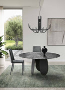 Capodarte | Tavolo Maya fisso tondo  Disponibile Ø 120 cm e Ø 140 cm