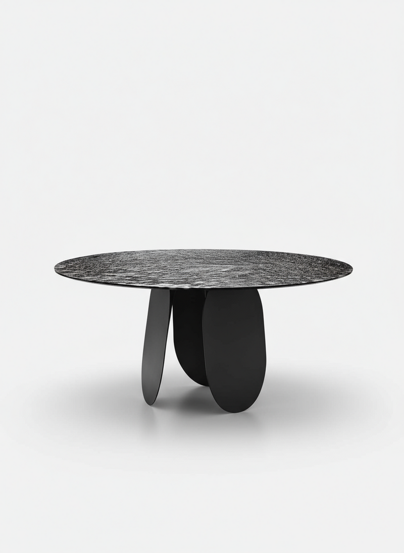 Capodarte | Tavolo Maya fisso tondo  Disponibile Ø 120 cm e Ø 140 cm