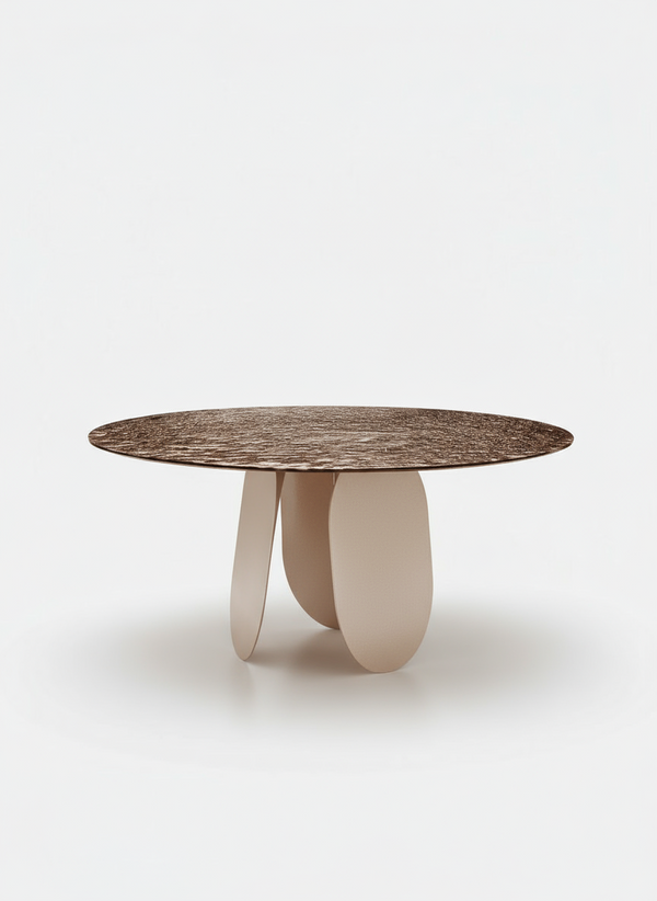 Capodarte | Tavolo Maya fisso tondo  Disponibile Ø 120 cm e Ø 140 cm