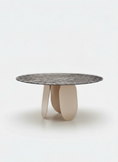 Capodarte | Tavolo Maya fisso tondo  Disponibile Ø 120 cm e Ø 140 cm