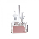 Menage da tavola a cestino LIKE WATER in cristallo acrilico By Vesta