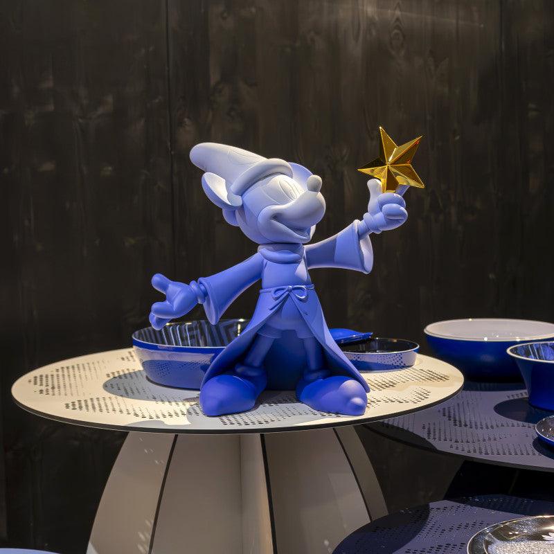 Scultura Pop Topolino Fantasy con Stella  Disney H 30 cm. Leblon Delienne