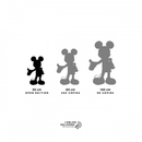 Scultura Pop Mickey Kamo By Jean-Charles de Castelbajac H 30 cm. Leblon Delienne