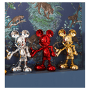 Scultura Pop Mickey Welcome Oro Lucido H 30 cm. Leblon Delienne