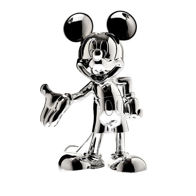 Scultura Pop Mickey Welcome Oro Lucido H 30 cm. Leblon Delienne