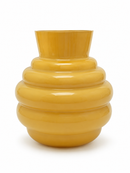 Onlylux | Vaso Ninfa in Vetro Artigianale – Colore Latte/Tabacco