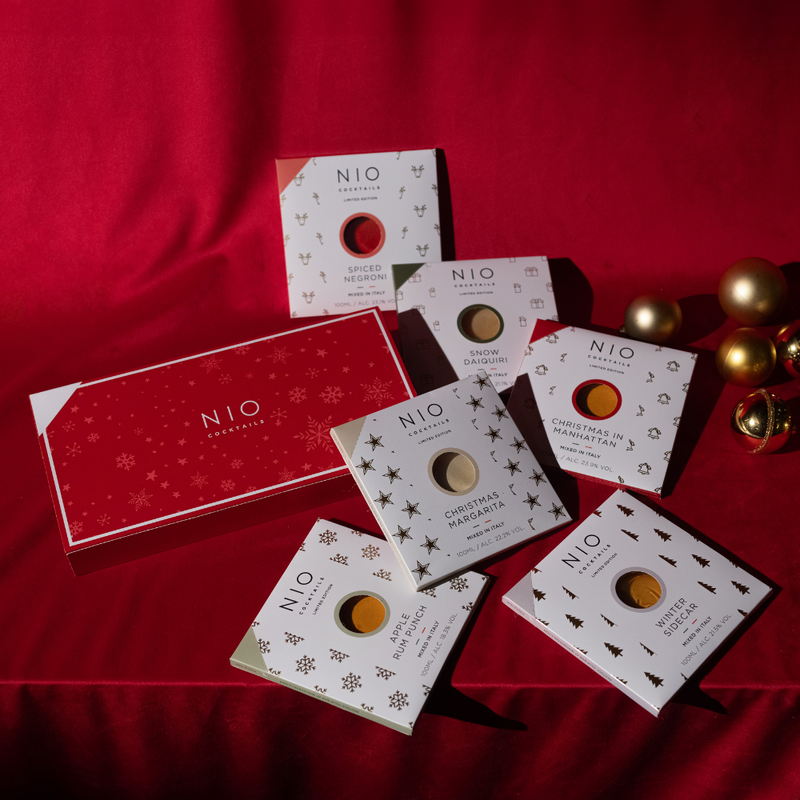 Nio Cocktails Gift Box 6 Cocktail di Natale