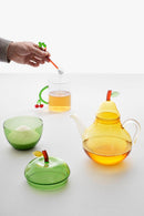 Ichendorf Milano | Zuccheriera Mela in vetro Borosilicato Fruits and Flowers