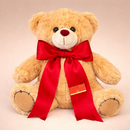 Madame Fioccò | Orso Teddy Natalizio con Fiocco Decorativo