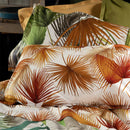 Tessitura Toscana Parure Copripiumino 2 Piazze Palmeraie 100% Cotone