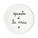 Simple Day | Piatto Pizza “Questa è la Mia” Ø 31,5 cm in Grès