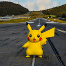 Scultura Pop Pikachu original H 30 cm. Lblon Delienne